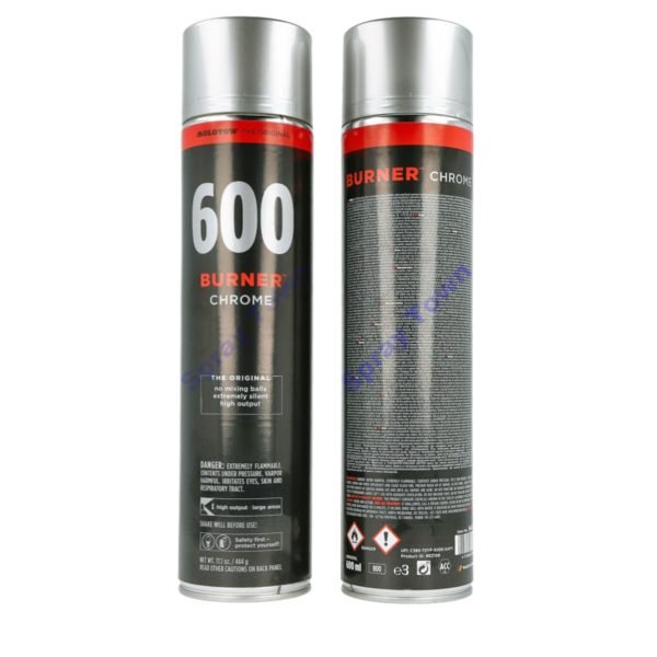 Molotow Burner 600ml - Chrome