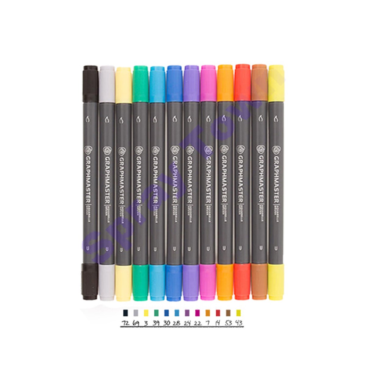 Graphmaster Aquarel Brush Sat A Basic Graphmaster Aquarel Brush Sat A Basic