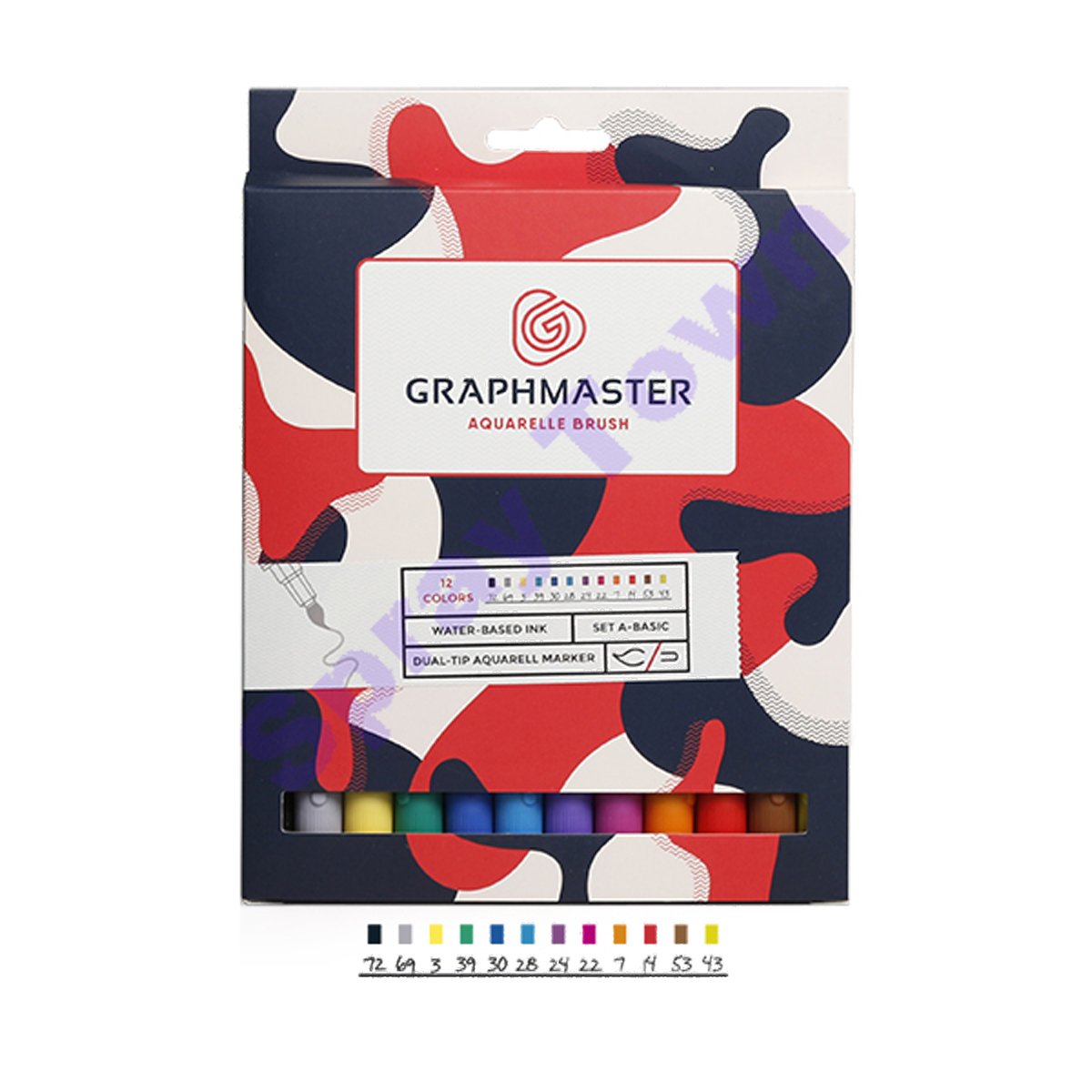 Graphmaster Aquarelle Brush Sat A Basic Graphmaster Aquarelle Brush Sat A Basic