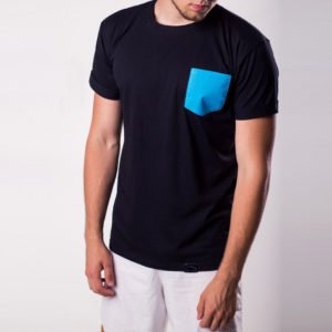 T-shirt print pocket мужская футболка