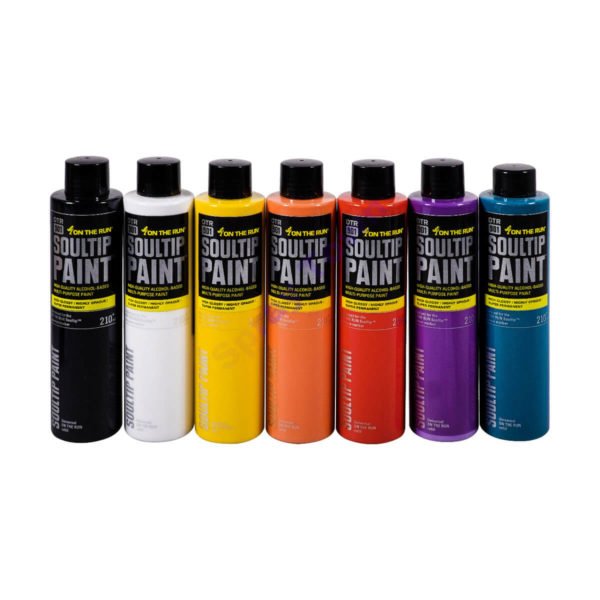On The Run OTR.901 Soultip Paint 210ml (Black, White, Yellow, Orange, Blazing Red, Violet, Petrol)