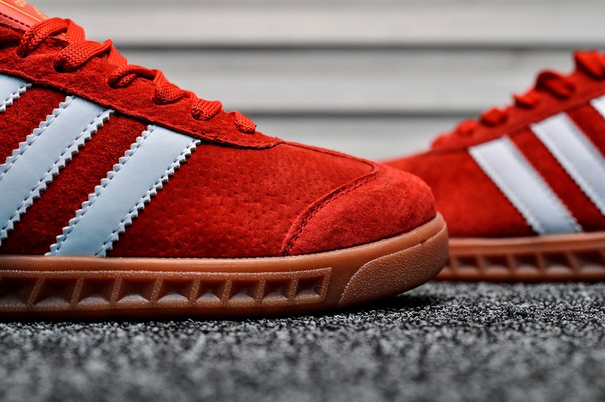 Adidas hamburg womens sales red