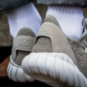 Кроссовки Adidas Tubular Doom Sock Primeknit Sesame