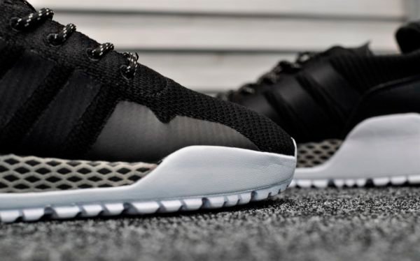 Женские кроссовки Adidas AF 1.4 Primeknit Black White