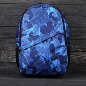 Синий рюкзак для ноутбука школьный купить Украина