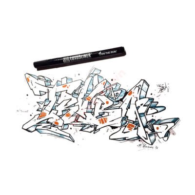 Marker On The Run OTR.2202 Luxusliner 1mm (Black) - Truba (Tad Crew)