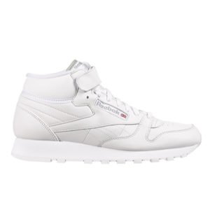 Женские высокие кроссовки Reebok Classic Leather White High купить Украина