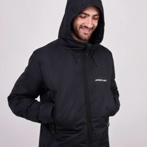 Демисезонная мужская черная куртка купить в интернет магазине мужской одежды Spray Town Украина.