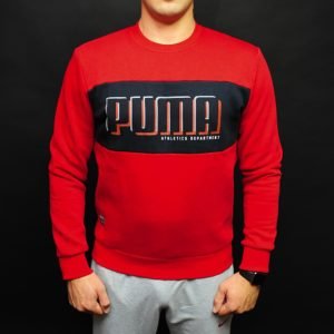 Оригинальный спортивный свитшот Puma Rebel Tape Red