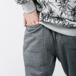 Тёплые спортивные мужские серые штаны купить Украина