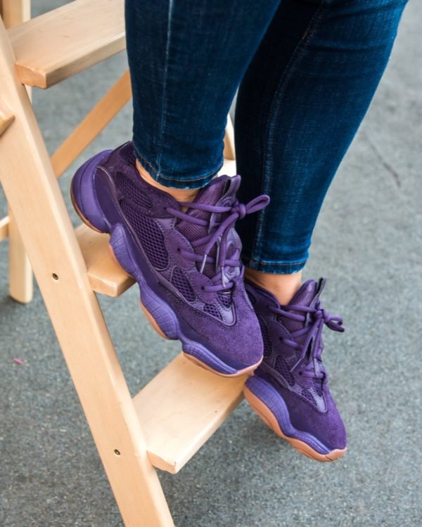Кроссовки женские Adidas Yeezy 500 Ultraviolet Украина