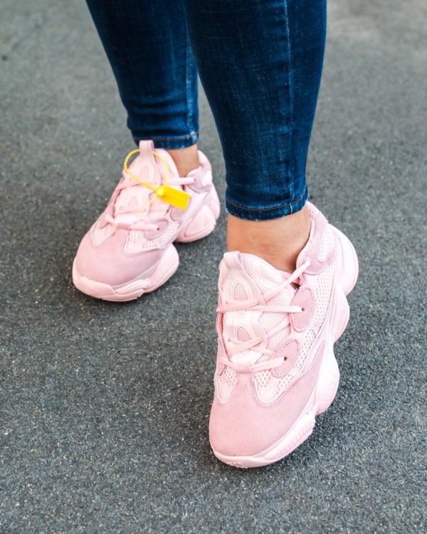 Кроссовки женские Adidas Yeezy Boost 500 "Pink" Украина