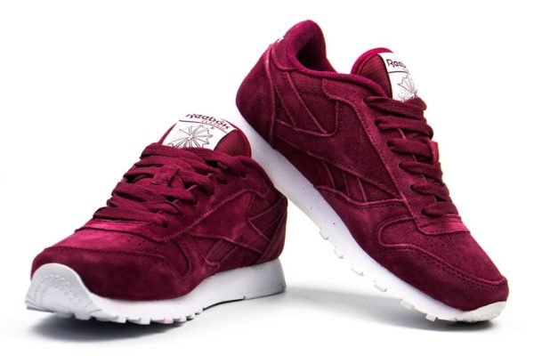 Кроссовки женские Reebok Classic Burgundy Украина