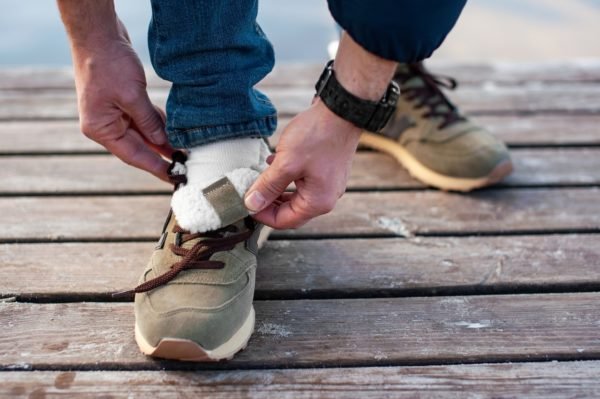 Кроссовки мужские зимние New Balance 574 Украина