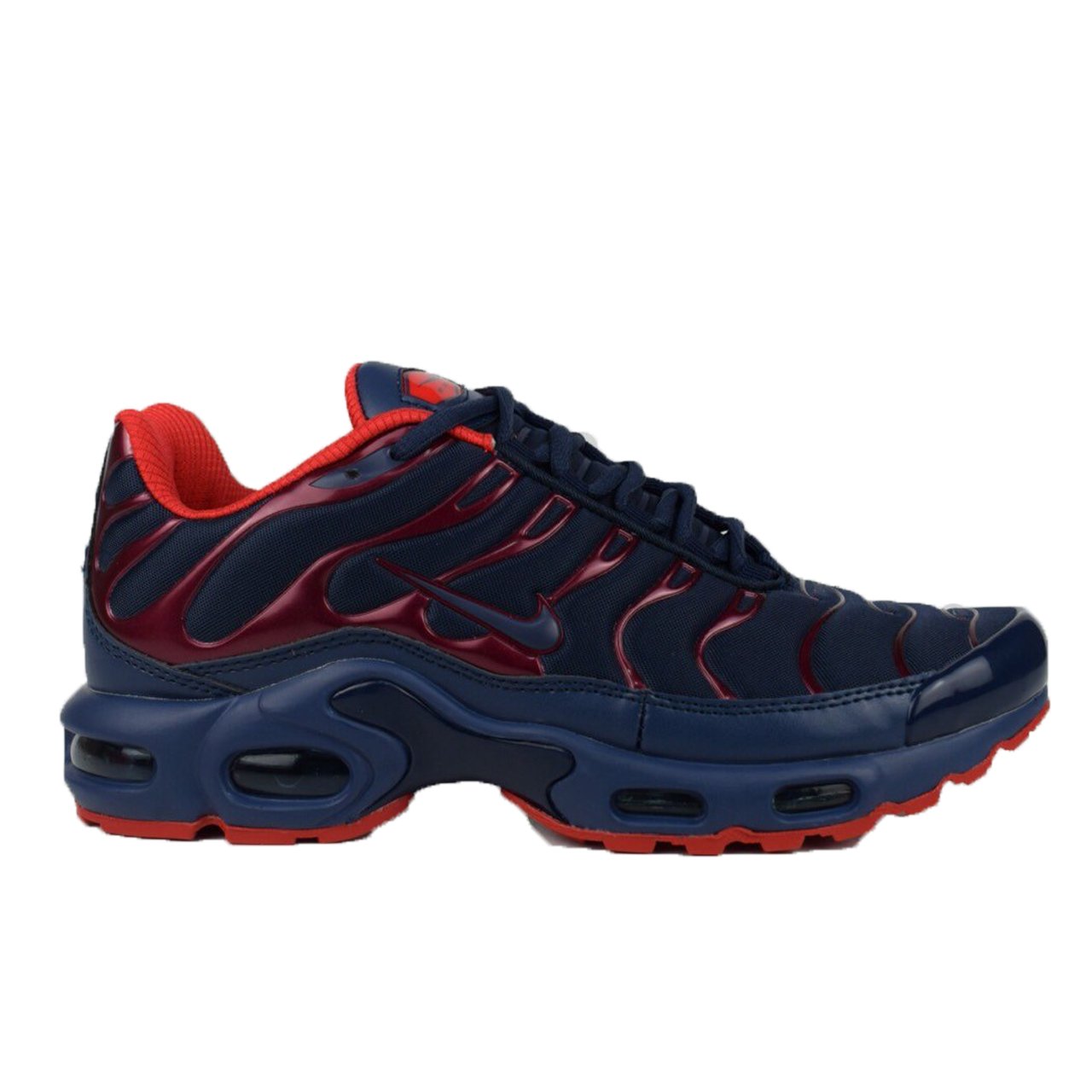 nike tn blue and red