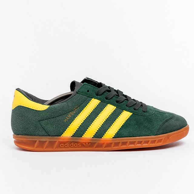 Adidas hamburg green cheap and red