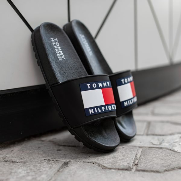 Тапочки мужские Tommy Hilfiger Black