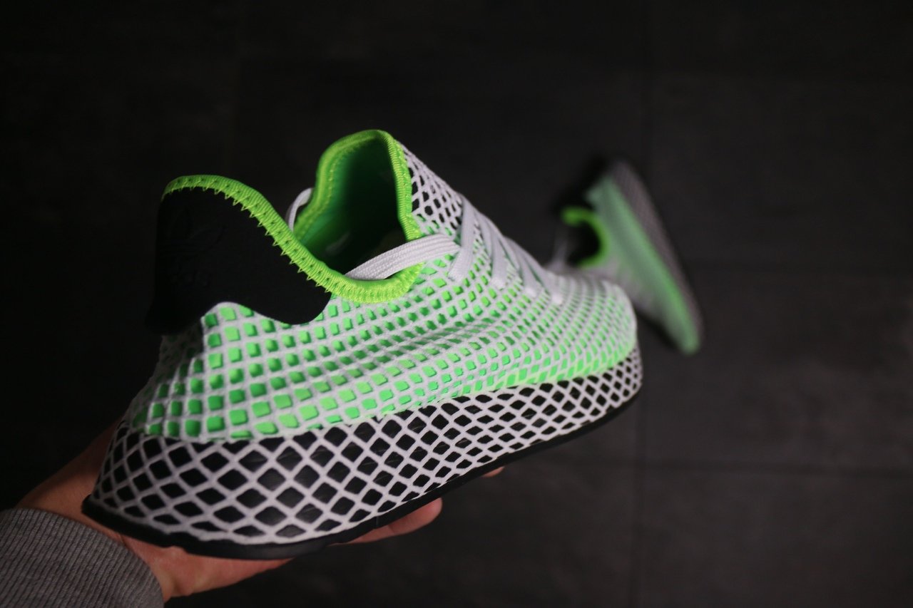 Adidas deerupt hotsell runner green