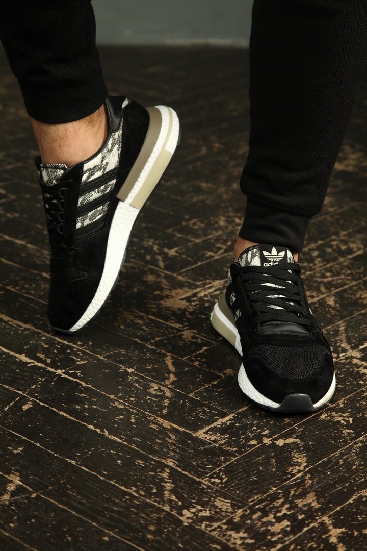 Adidas ZX 500 RM Black Camo.