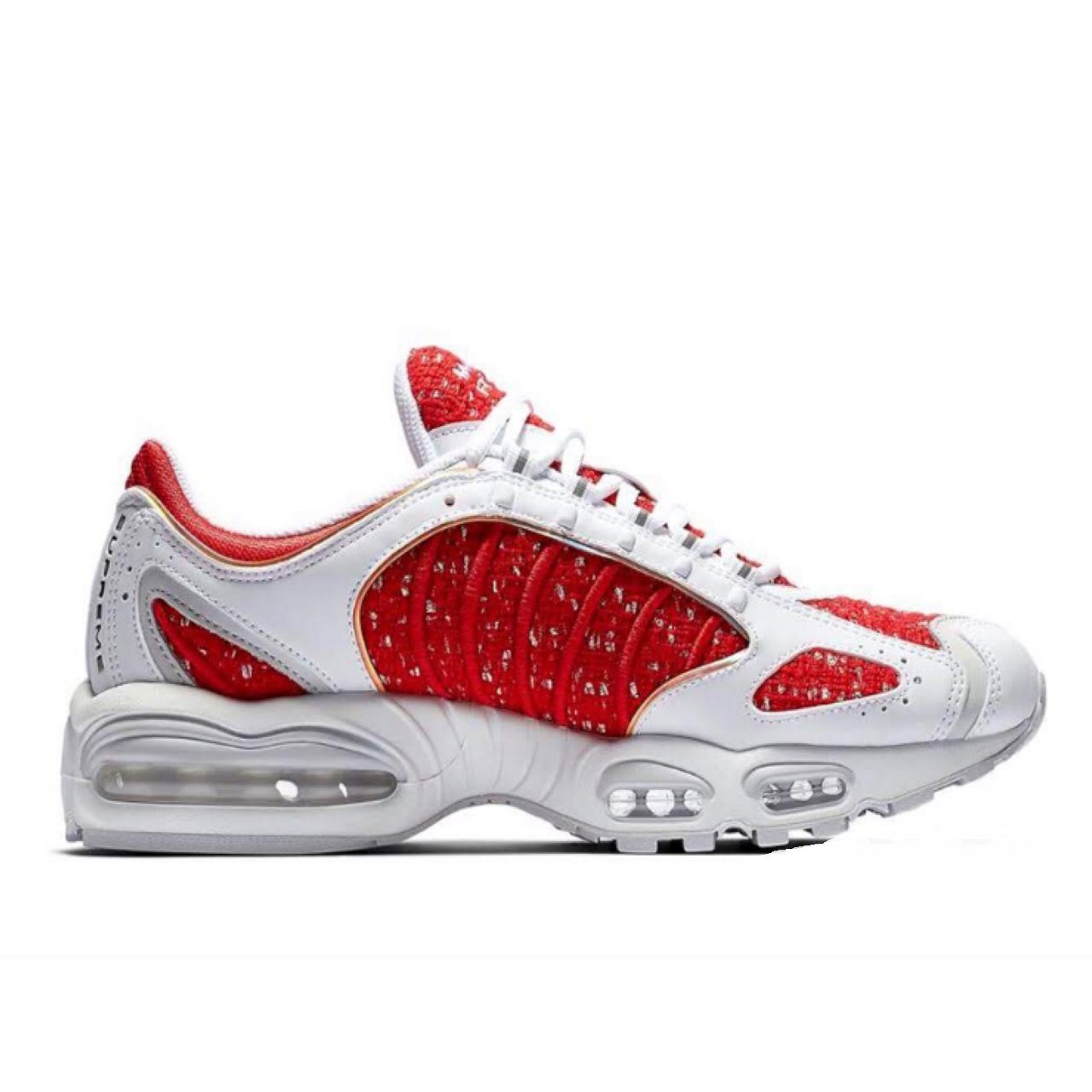 nike air max tailwind white and red
