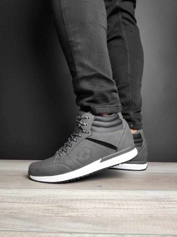 Мужские Зимние Ботинки Grey