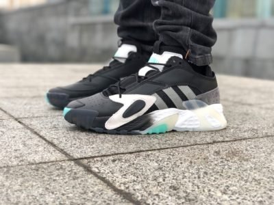 Кроссовки мужские Adidas Streetball Black White Украина