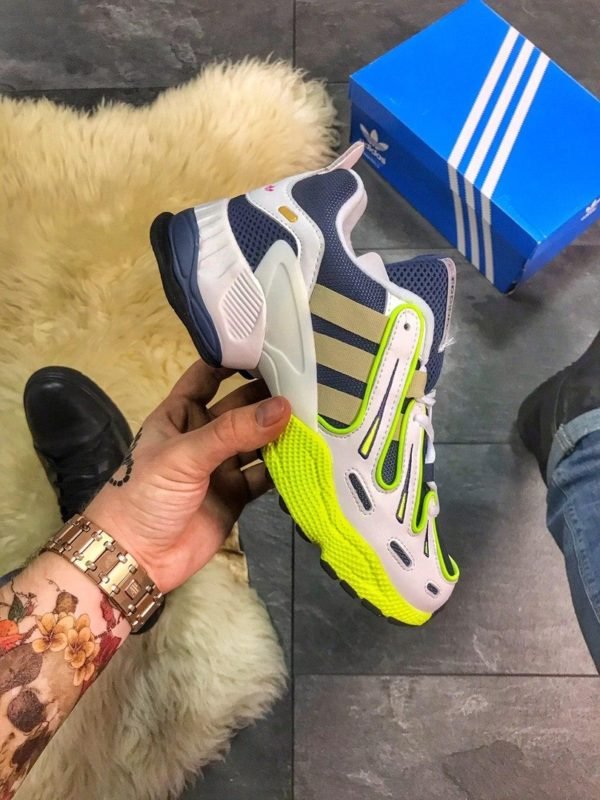 Кроссовки мужские Adidas EQT Gazelle Collegiate Navy White Gold
