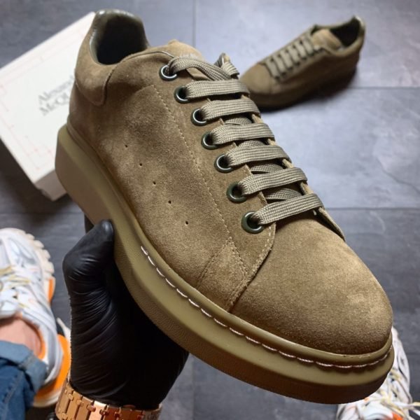 Кроссовки женские Alexander McQueen Khaki