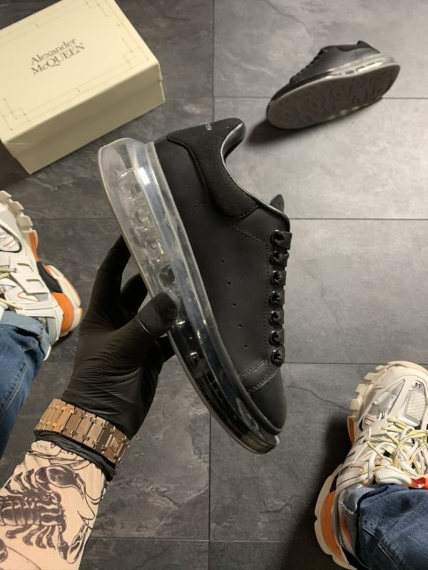 Кроссовки женские Alexander Mcqueen Clear Sole Black