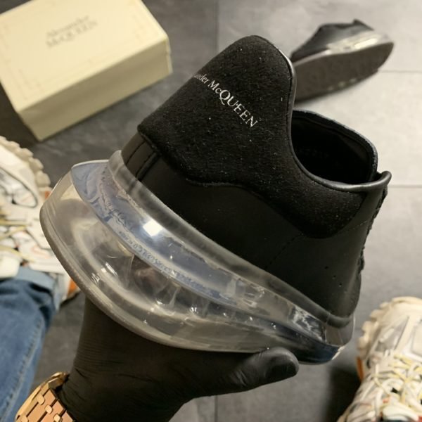 Кроссовки женские Alexander Mcqueen Clear Sole Black