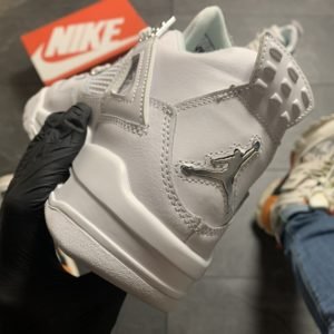 Кроссовки мужские Nike Air Jordan 4 Retro Full White