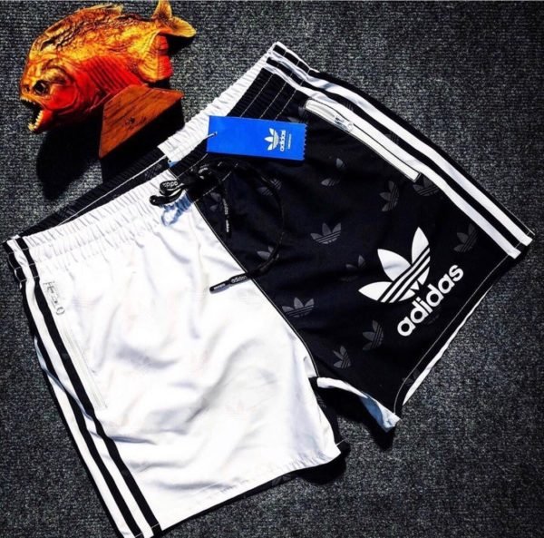 Шорты Adidas White Black