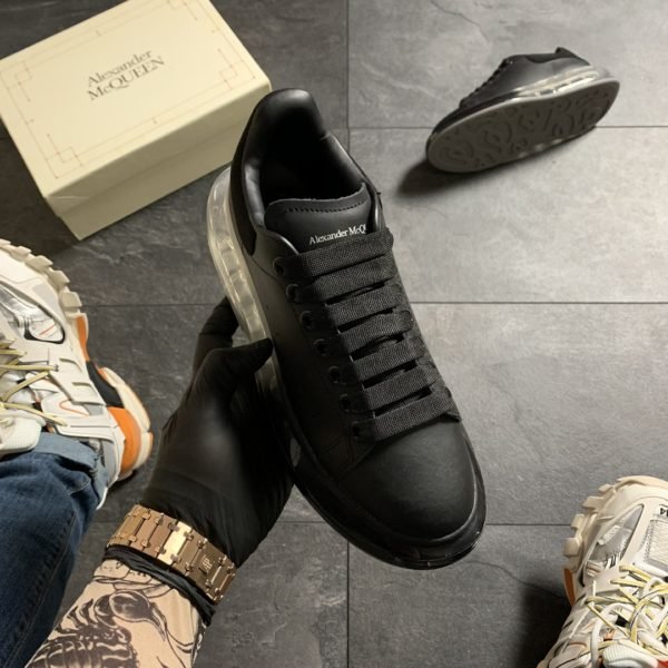 Кроссовки женские Alexander Mcqueen Clear Sole Black