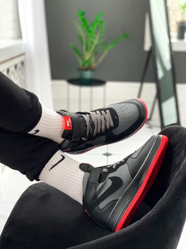 Кроссовки мужские Nike Air Force 1Men High Perf Black