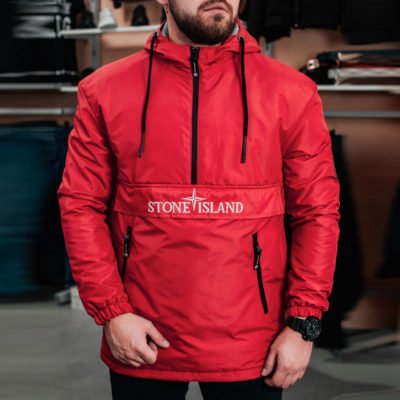 Ветровка,Анорак Stone Island Red