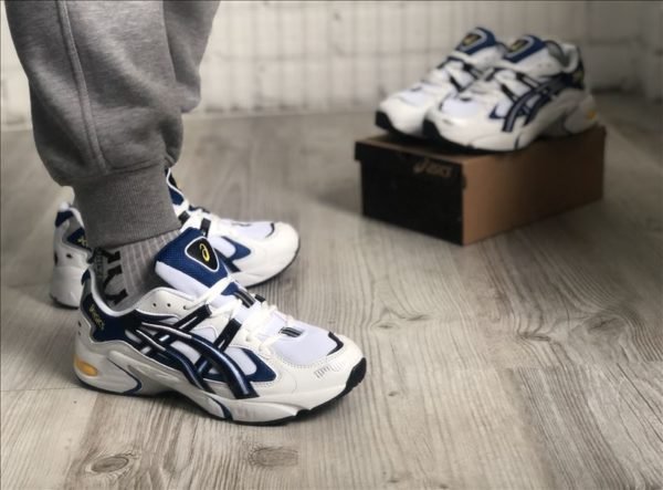 Кроссовки мужские Asics Gel Lyte 5 OG White Blue Рефлектив
