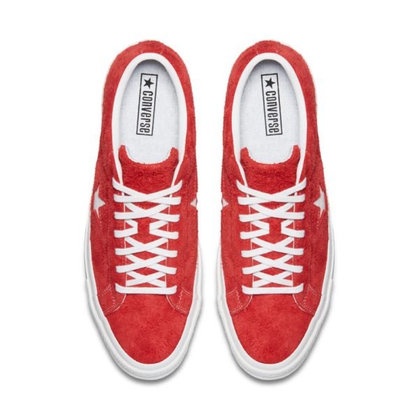 Кеды Женские Converse One Star Premium Suede Red