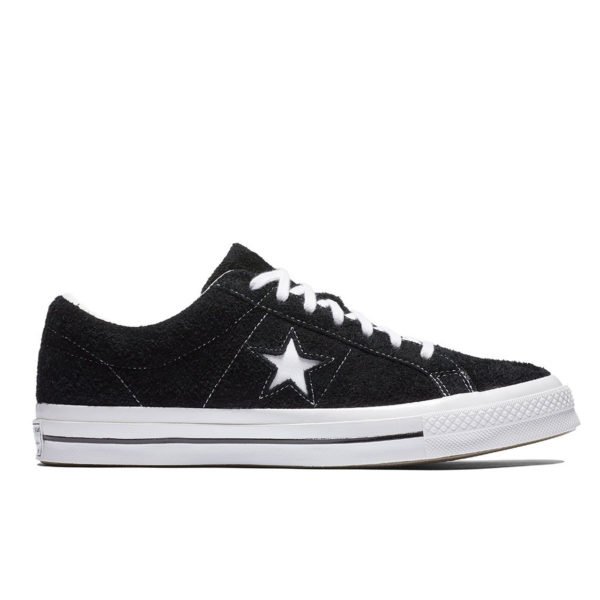 Кеды Женские Converse One Star Premium Suede Black