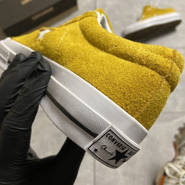Кеды Женские Converse One Star Premium Suede Yellow