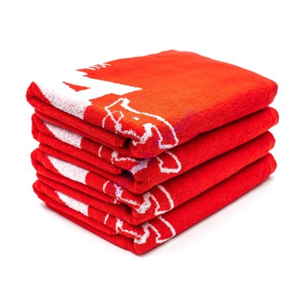 Montana Beach Towel Red