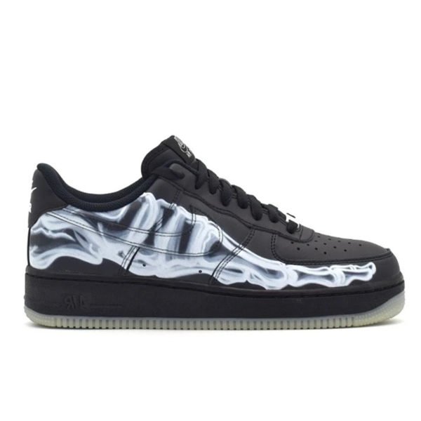 Кроссовки мужские Nike Air Force 1 Low Black Skeleton