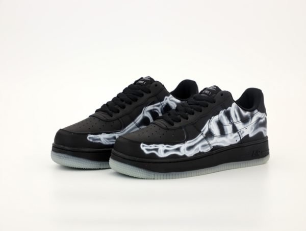 Кроссовки мужские Nike Air Force 1 Low Black Skeleton