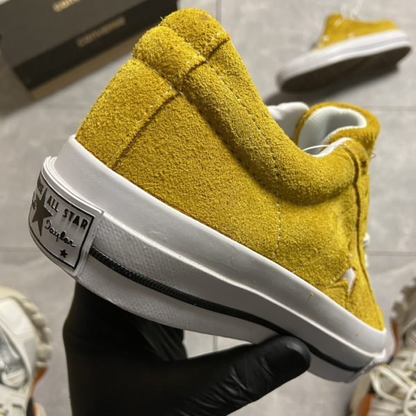 Кеды Женские Converse One Star Premium Suede Yellow