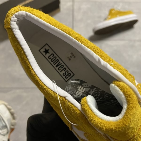 Кеды Женские Converse One Star Premium Suede Yellow