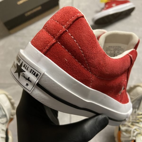 Кеды Женские Converse One Star Premium Suede Red