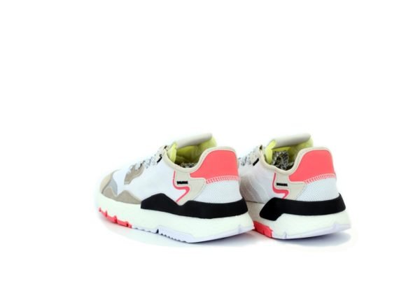 Кроссовки женские Adidas Nite Jogger White + Рефлектив