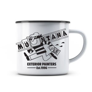 Montana Enamel Mug Design by 45RPM 300ml