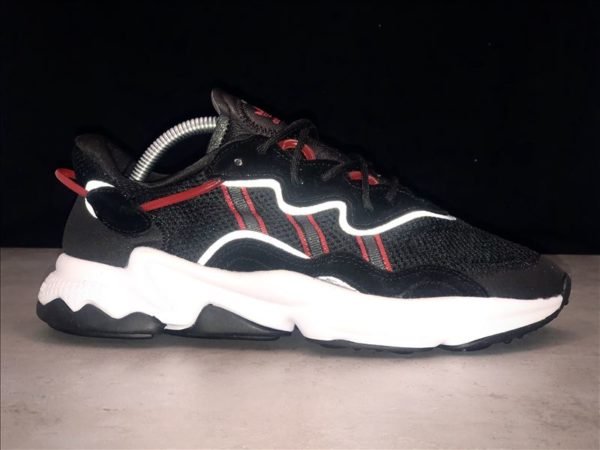 Кроссовки мужские Adidas Ozweego Black Red White