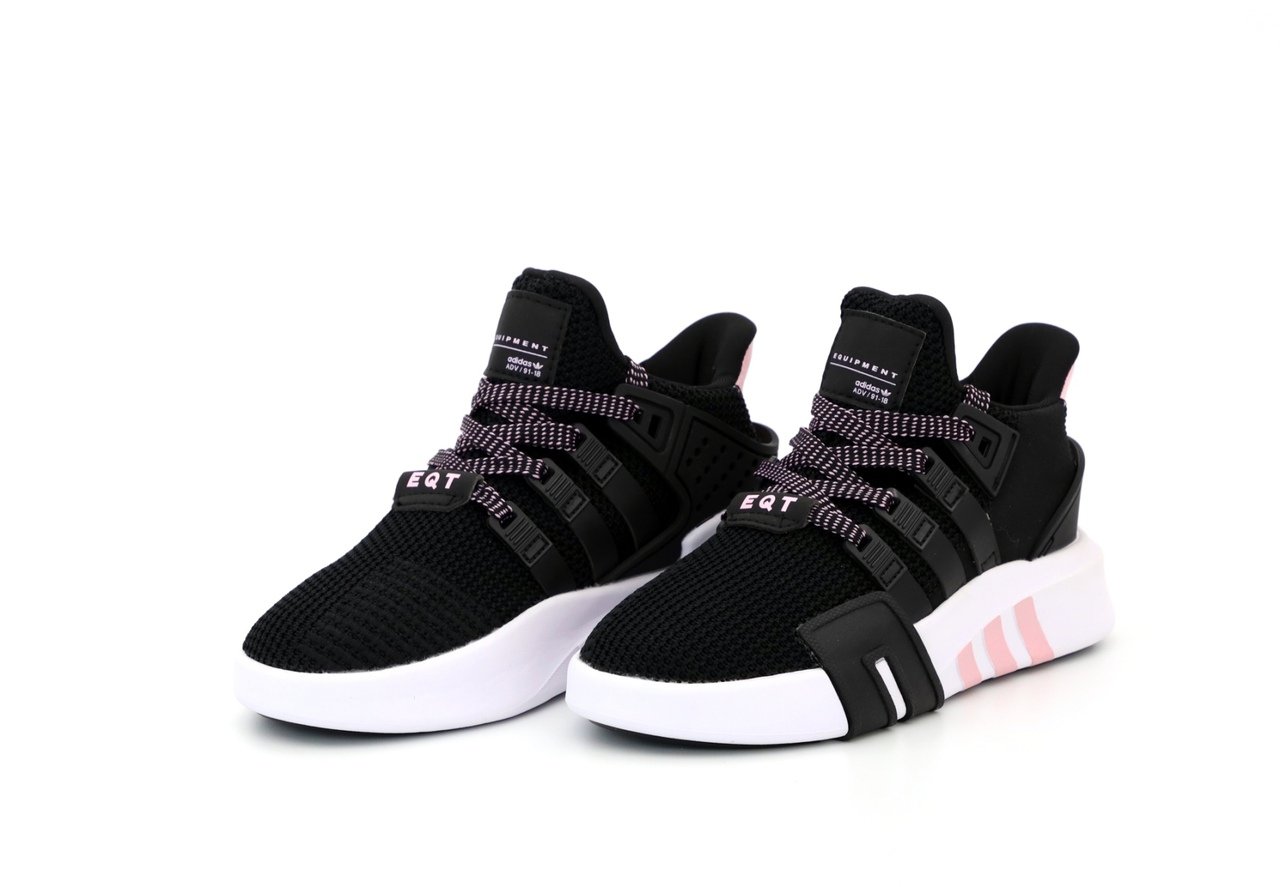 Adidas eqt clearance black and pink