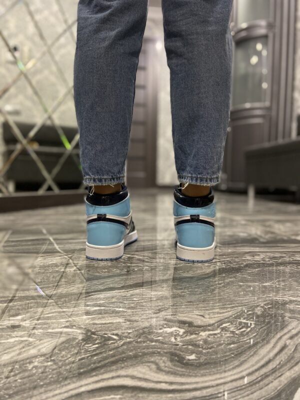 Кроссовки женские Nike Air Jordan 1 Blue Black